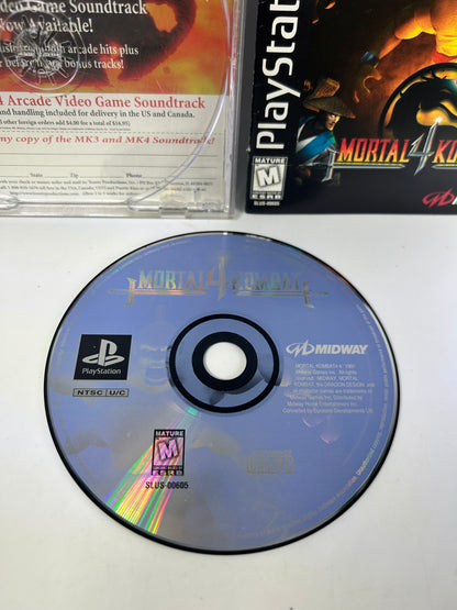 SONY PLAYSTATiON [PS1] | MORTAL KOMBAT 4