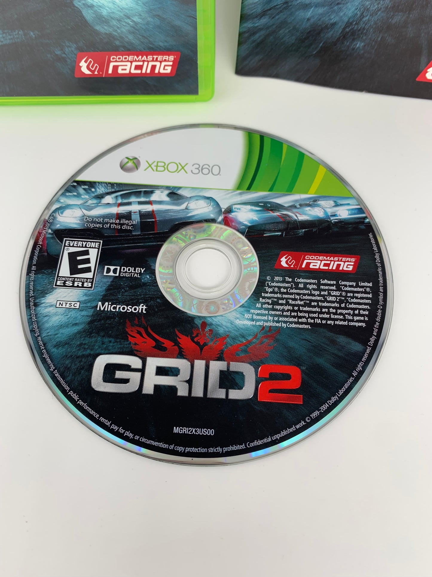 MiCROSOFT XBOX 360 | GRiD 2 | LiMiTED EDiTiON