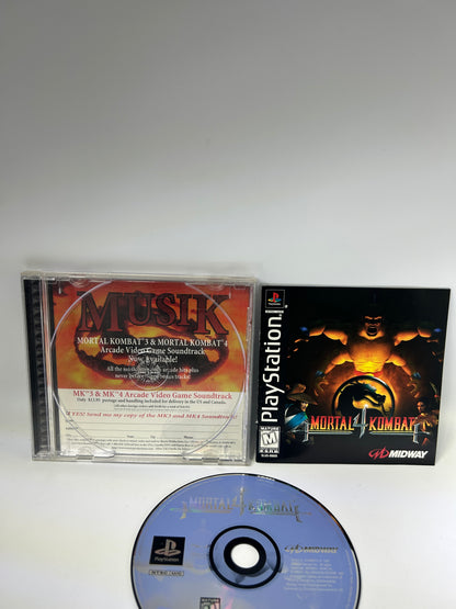 SONY PLAYSTATiON [PS1] | MORTAL KOMBAT 4