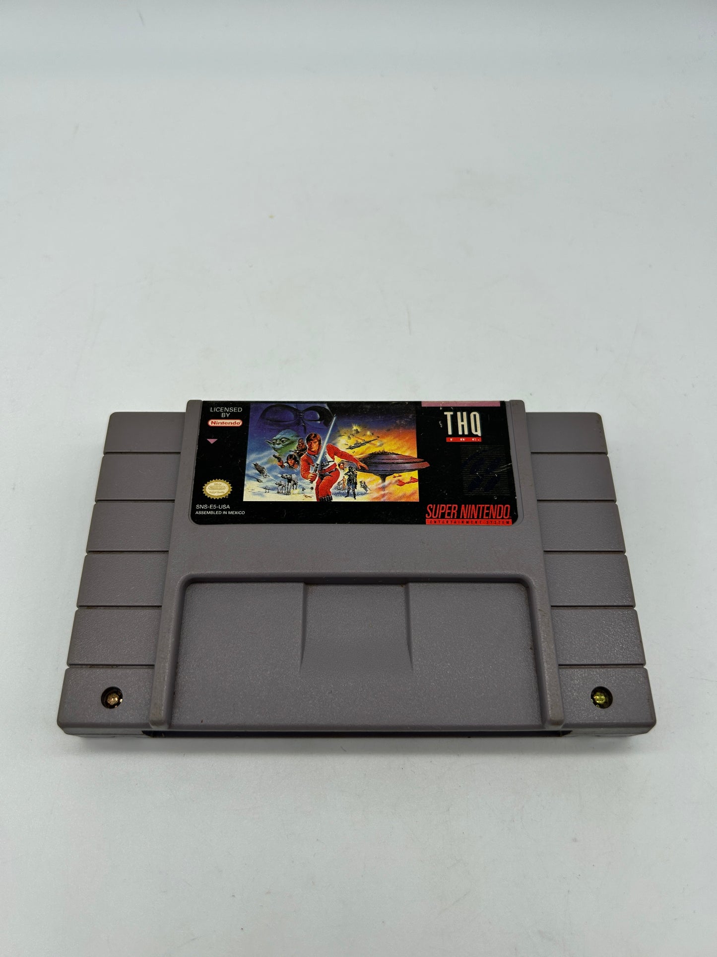 PiXEL-RETRO.COM : SUPER NINTENDO NES (SNES) GAME NTSC SUPER EMPIRE STRIKES BACK