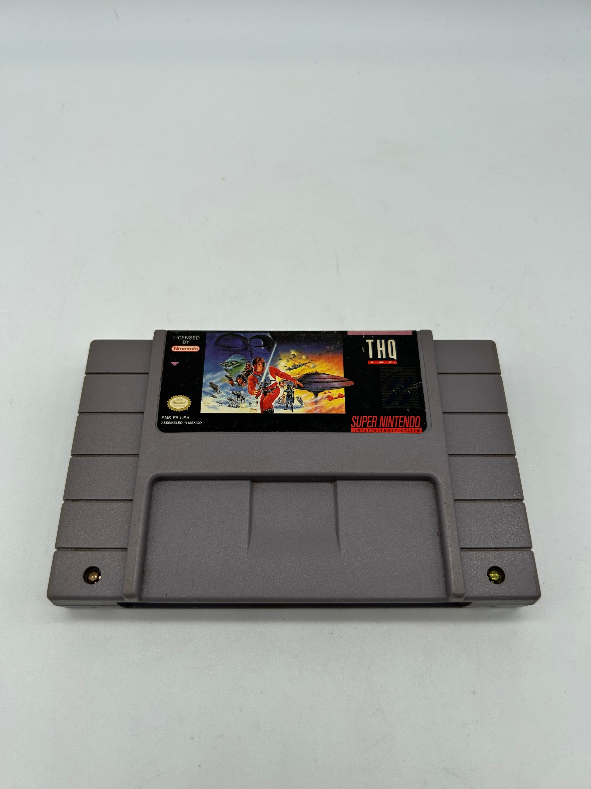 PiXEL-RETRO.COM : SUPER NINTENDO NES (SNES) GAME NTSC SUPER EMPIRE STRIKES BACK