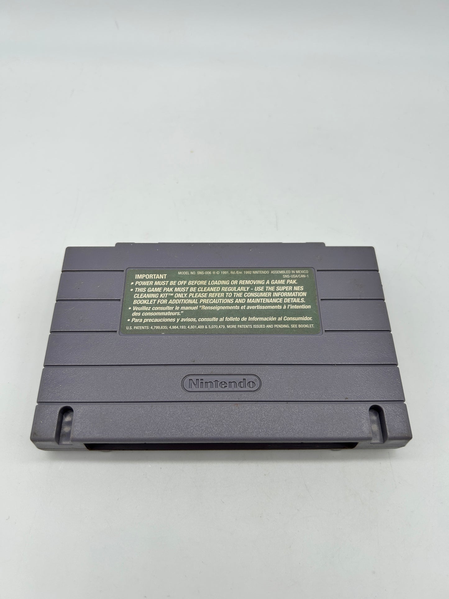 SUPER NiNTENDO [SNES] | SUPER EMPiRE STRiKES BACK STAR WARS