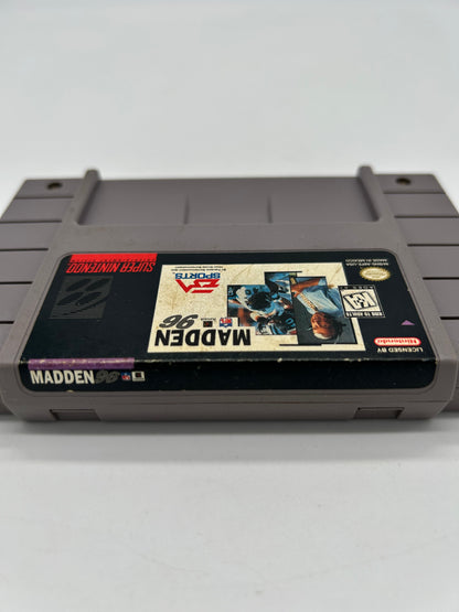 SUPER NiNTENDO [SNES] | MADDEN NFL 96