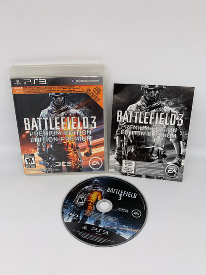 PiXEL-RETRO.COM : SONY PLAYSTATION 3 (PS3) COMPLET CIB BOX MANUAL GAME NTSC BATTLEFIELD 3 PREMIUM EDITION