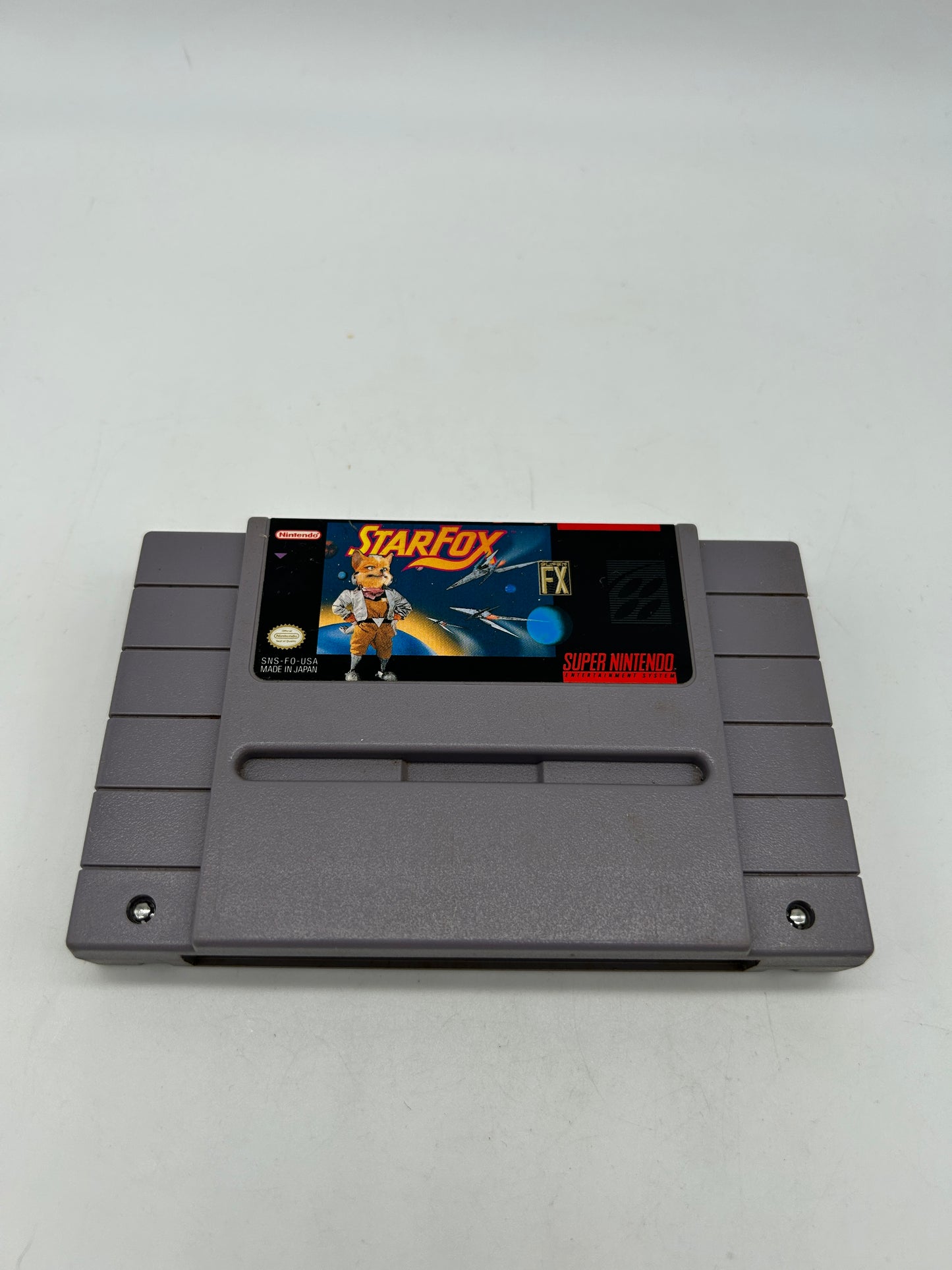 PiXEL-RETRO.COM : SUPER NINTENDO NES (SNES) GAME NTSC STAR FOX STARFOX