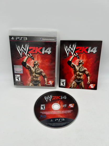 PiXEL-RETRO.COM : SONY PLAYSTATION 3 (PS3) COMPLET CIB BOX MANUAL GAME NTSC WWE 2K14
