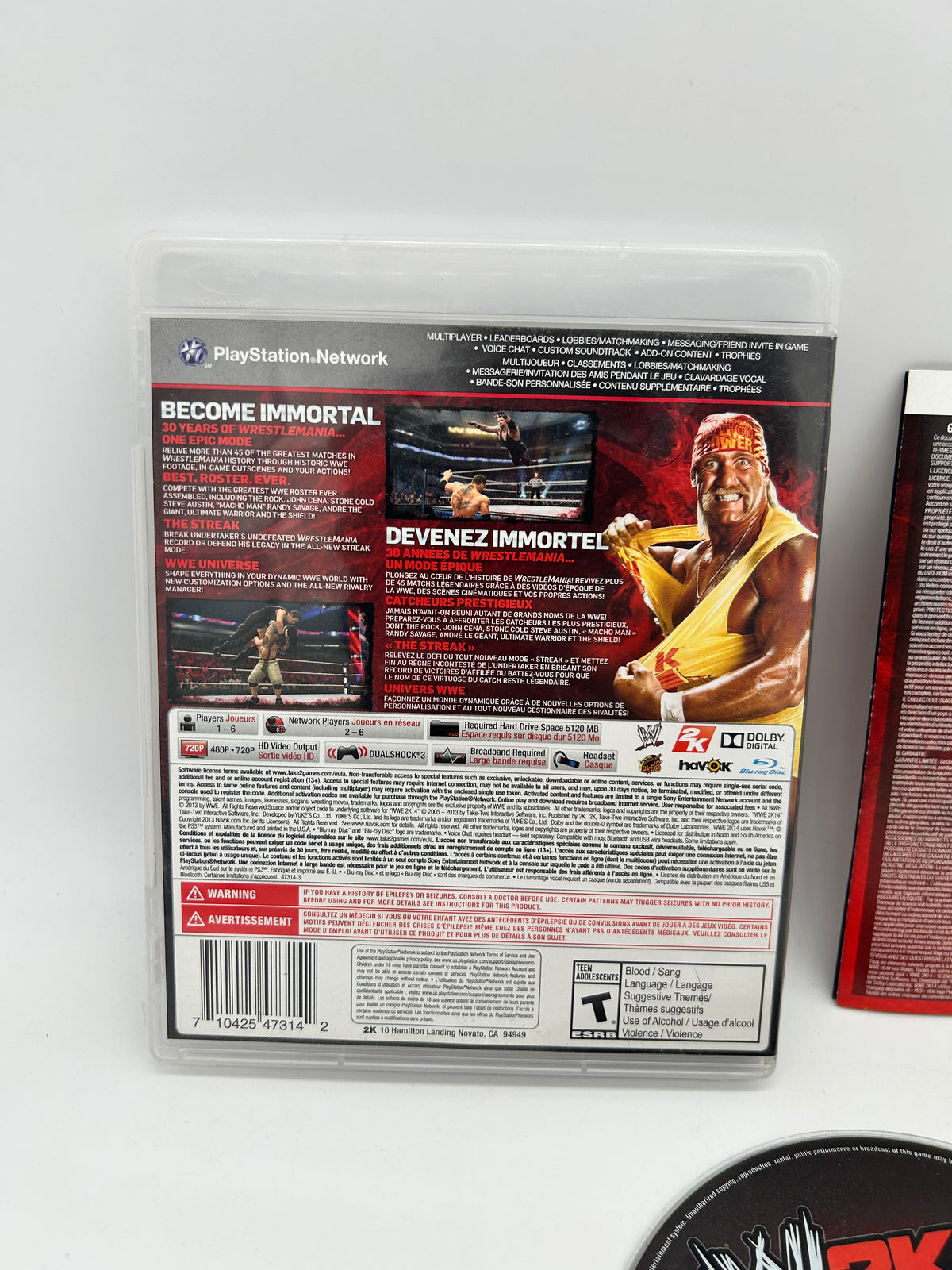 SONY PLAYSTATiON 3 [PS3] | WWE 2K14