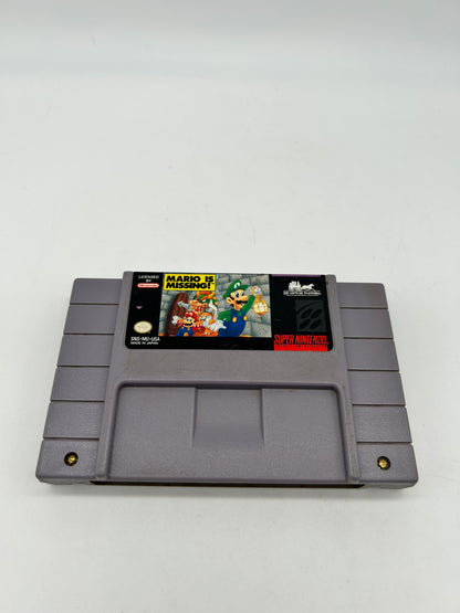 PiXEL-RETRO.COM : SUPER NINTENDO NES (SNES) GAME NTSC MARIO IS MISSING