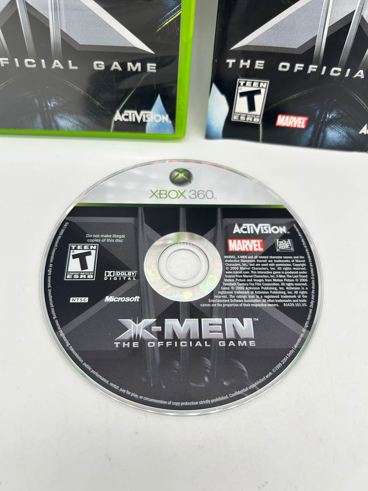 MiCROSOFT XBOX 360 | X-MEN THE OFFiCiAL GAME