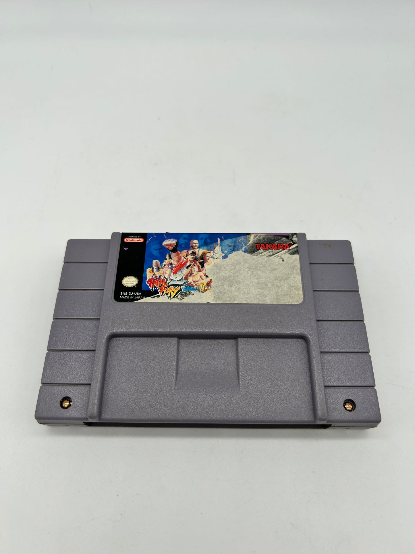 PiXEL-RETRO.COM : SUPER NINTENDO NES (SNES) GAME NTSC FATAL FURY 2