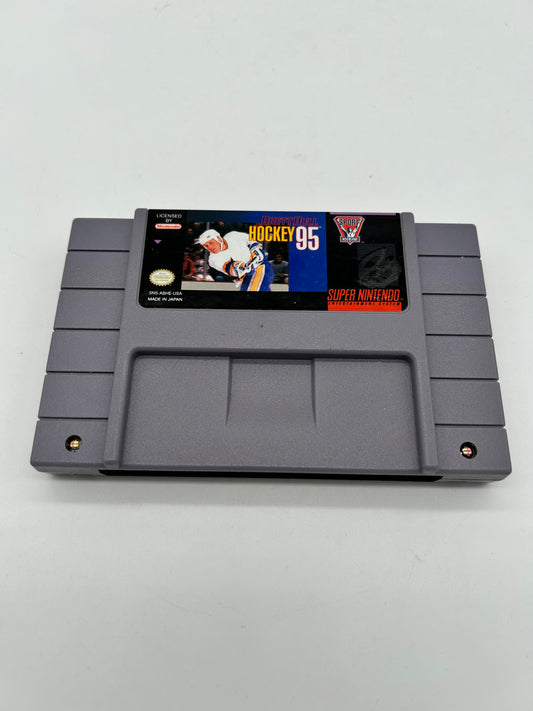PiXEL-RETRO.COM : SUPER NINTENDO NES (SNES) GAME NTSC BRETT HULL HOCKEY 95