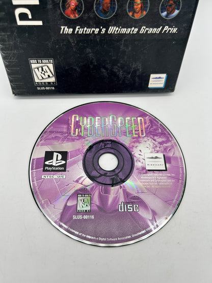 SONY PLAYSTATiON [PS1] | CYBERSPEED | LONG BOX