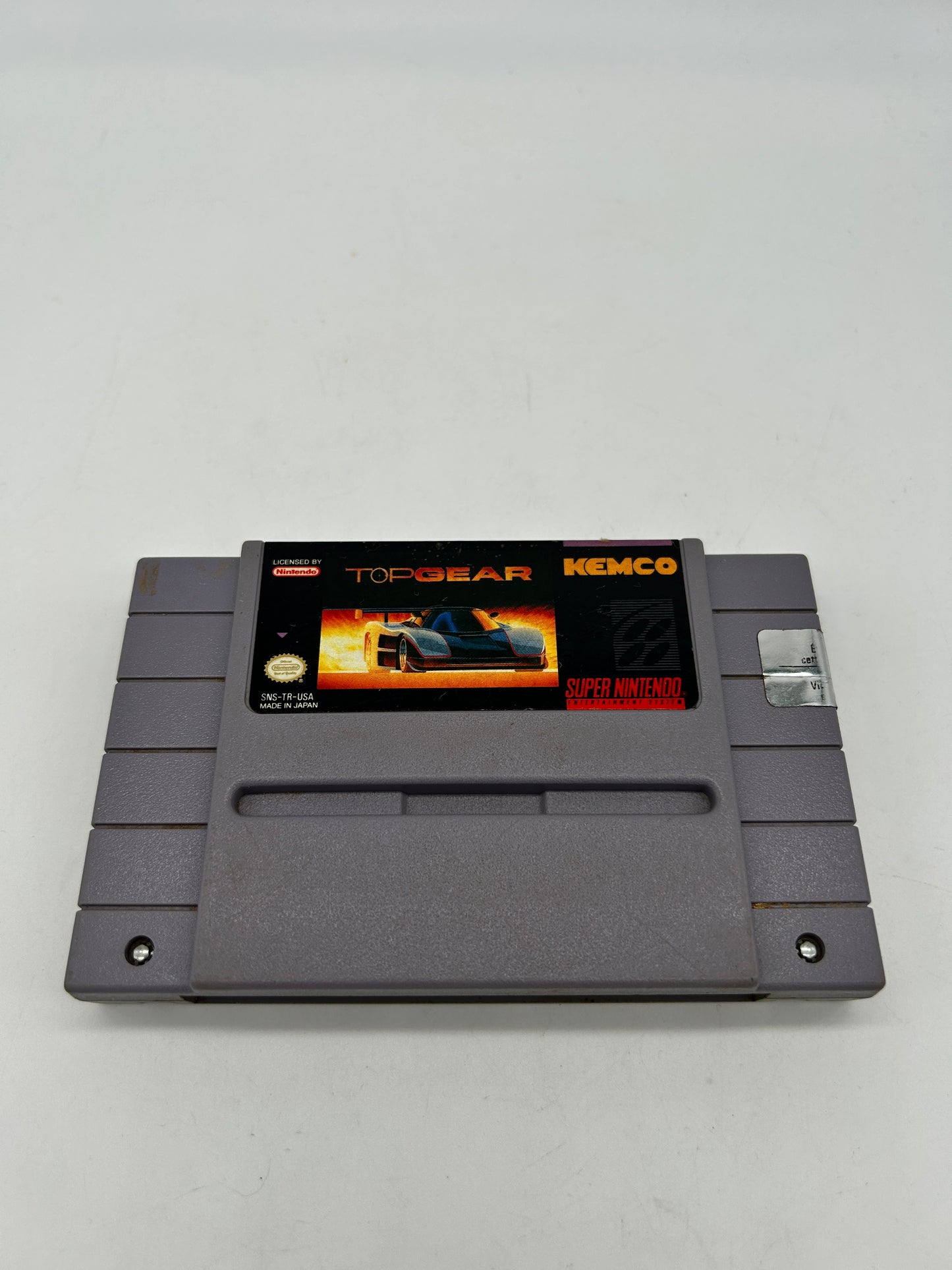 PiXEL-RETRO.COM : SUPER NINTENDO NES (SNES) GAME NTSC TOP GEAR