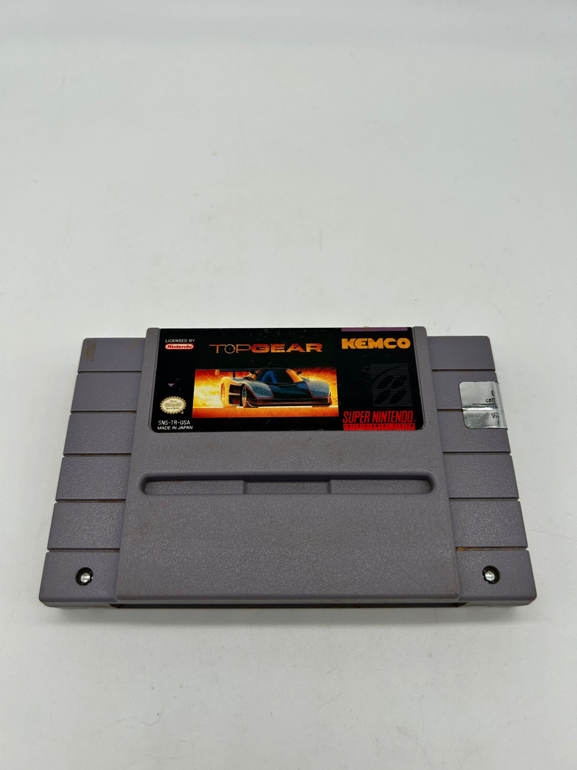 PiXEL-RETRO.COM : SUPER NINTENDO NES (SNES) GAME NTSC TOP GEAR