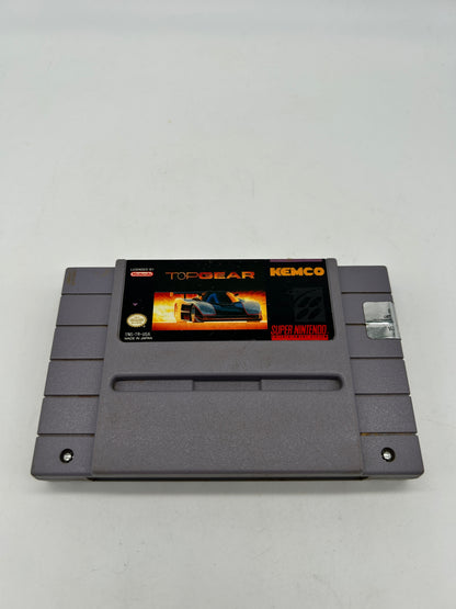 PiXEL-RETRO.COM : SUPER NINTENDO NES (SNES) GAME NTSC TOP GEAR