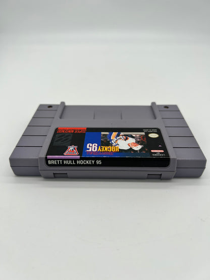 SUPER NiNTENDO [SNES] | BRETT HULL HOCKEY 95