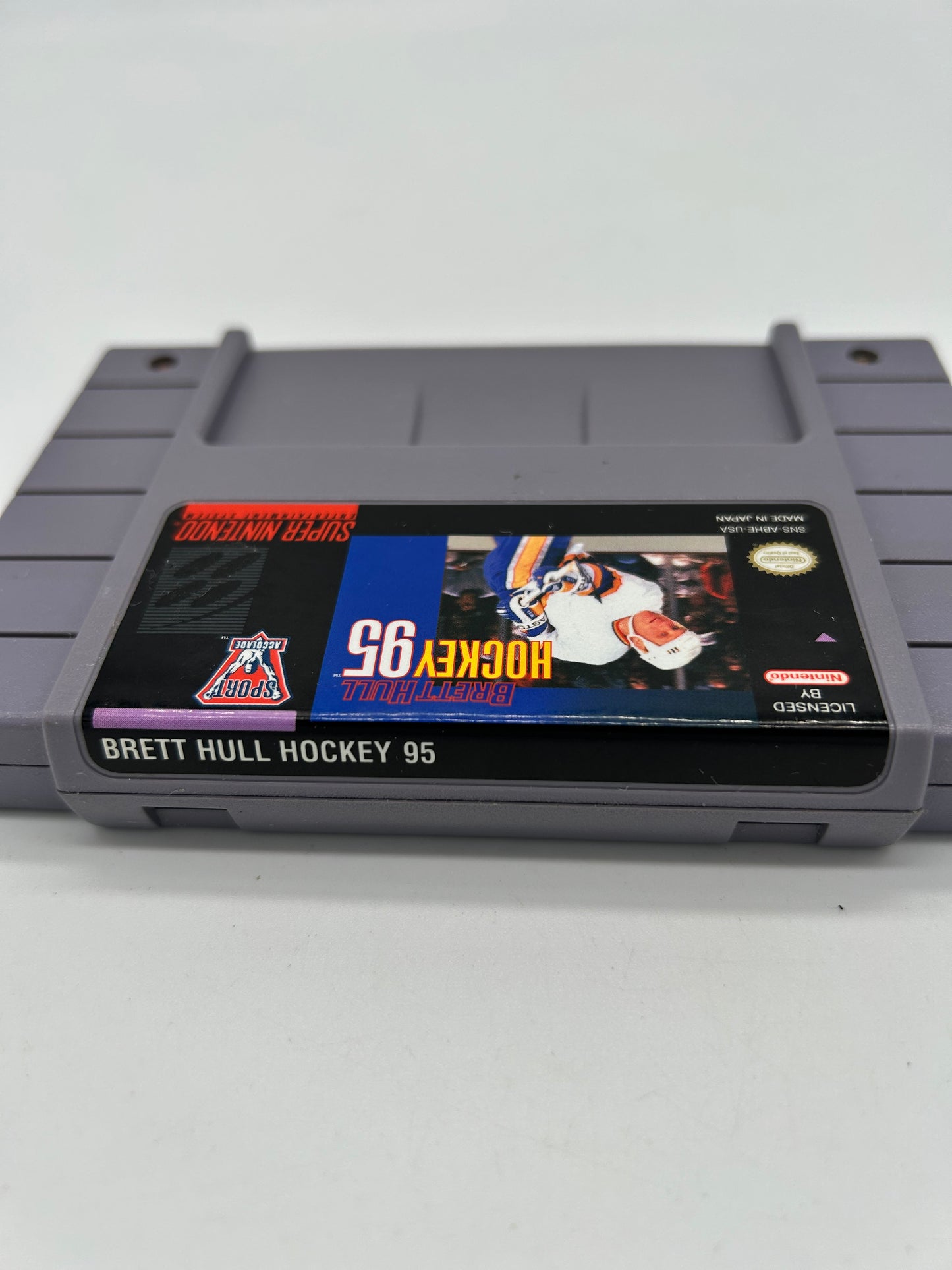 SUPER NiNTENDO [SNES] | BRETT HULL HOCKEY 95