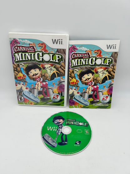 PiXEL-RETRO.COM : NINTENDO WII COMPLET CIB BOX MANUAL GAME NTSC CARNIVAL GAMES MINI GOLF