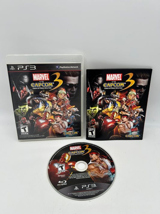 PiXEL-RETRO.COM : SONY PLAYSTATION 3 (PS3) COMPLET CIB BOX MANUAL GAME NTSC MARVEL VS CAPCOM 3 FATE OF TWO WORLDS
