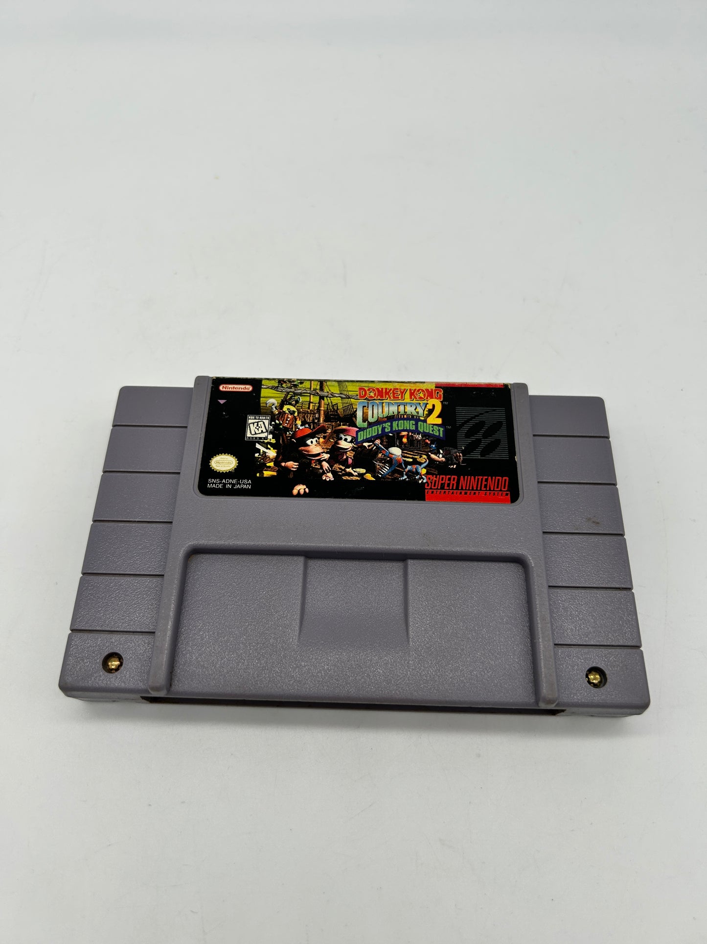PiXEL-RETRO.COM : SUPER NINTENDO NES (SNES) GAME NTSC SUPER DONKEY KONG COUNTRY 2 DIDDY'S KONG QUEST