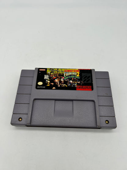 PiXEL-RETRO.COM : SUPER NINTENDO NES (SNES) GAME NTSC SUPER DONKEY KONG COUNTRY 2 DIDDY'S KONG QUEST