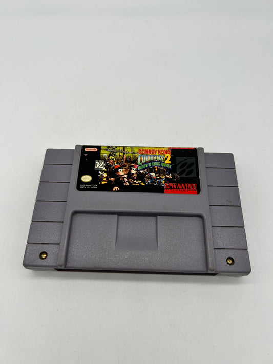 PiXEL-RETRO.COM : SUPER NINTENDO NES (SNES) GAME NTSC SUPER DONKEY KONG COUNTRY 2 DIDDY'S KONG QUEST