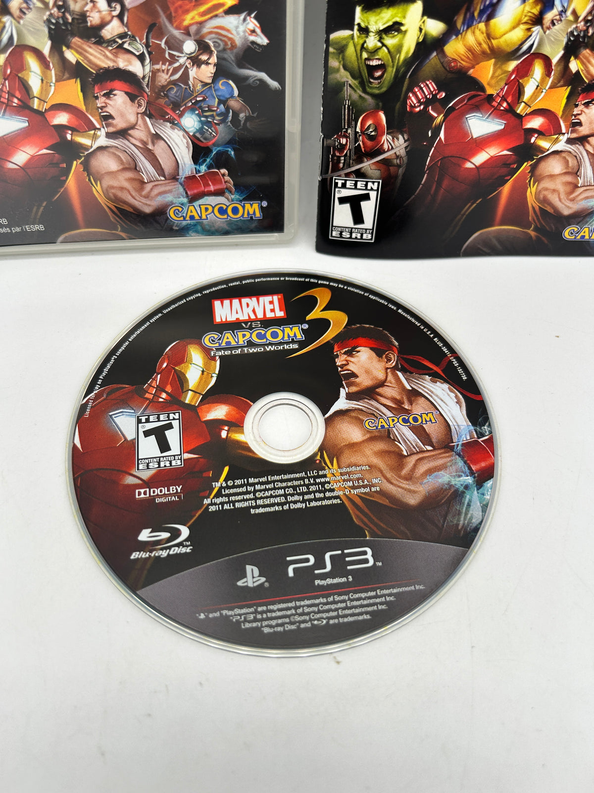 SONY PLAYSTATiON 3 [PS3] | MARVEL VS CAPCOM 3 FATE OF TWO WORLDS