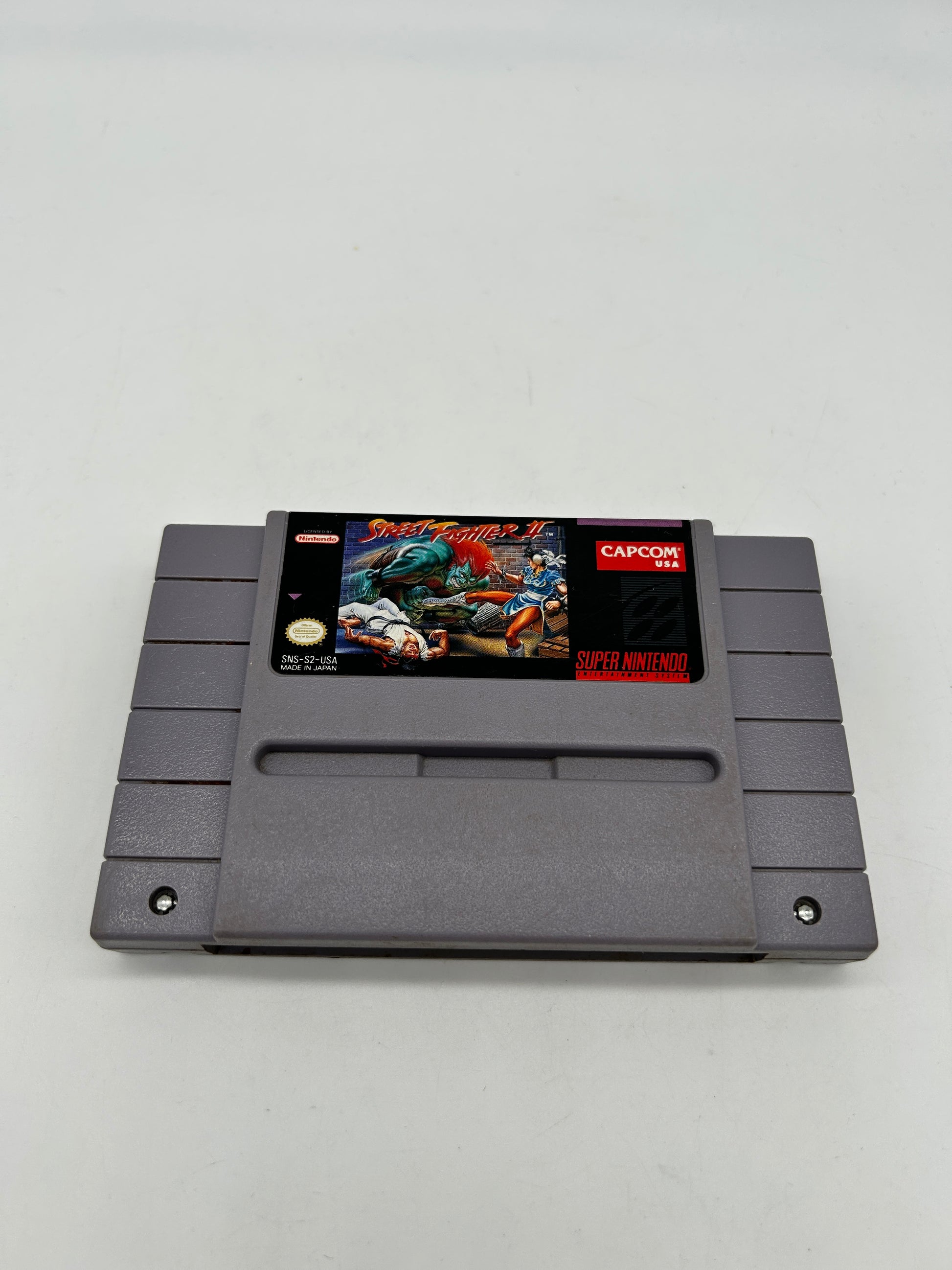PiXEL-RETRO.COM : SUPER NINTENDO NES (SNES) GAME NTSC STREET FIGHTER II 