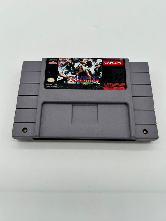 PiXEL-RETRO.COM : SUPER NINTENDO NES (SNES) GAME NTSC CAPCOM'S MVP FOOTBALL