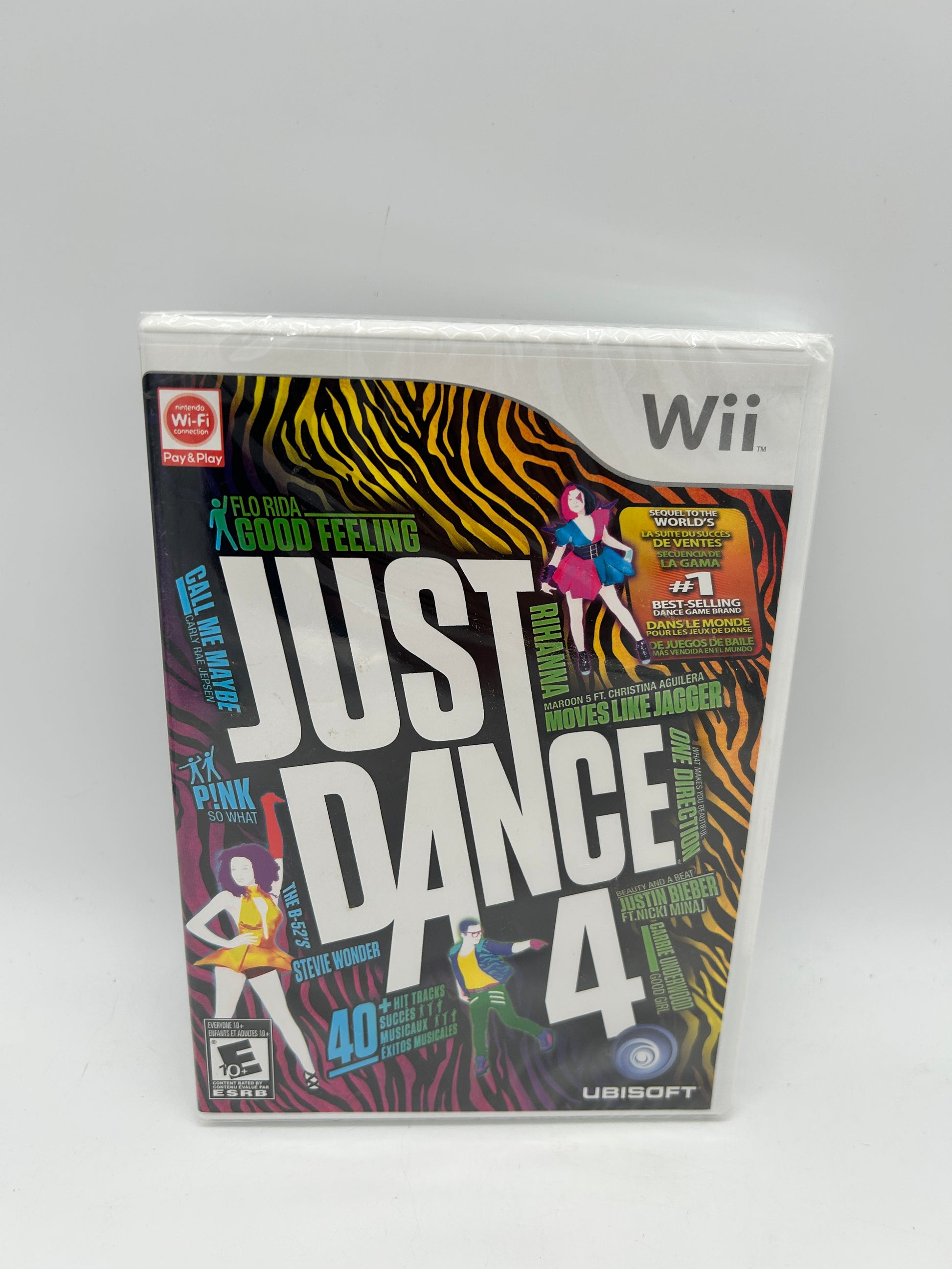 PiXEL-RETRO.COM : NINTENDO WII COMPLET CIB NEW SEALED IN BOX MANUAL GAME NTSC JUST DANCE 4