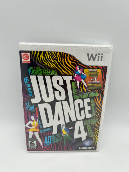 PiXEL-RETRO.COM : NINTENDO WII COMPLET CIB NEW SEALED IN BOX MANUAL GAME NTSC JUST DANCE 4