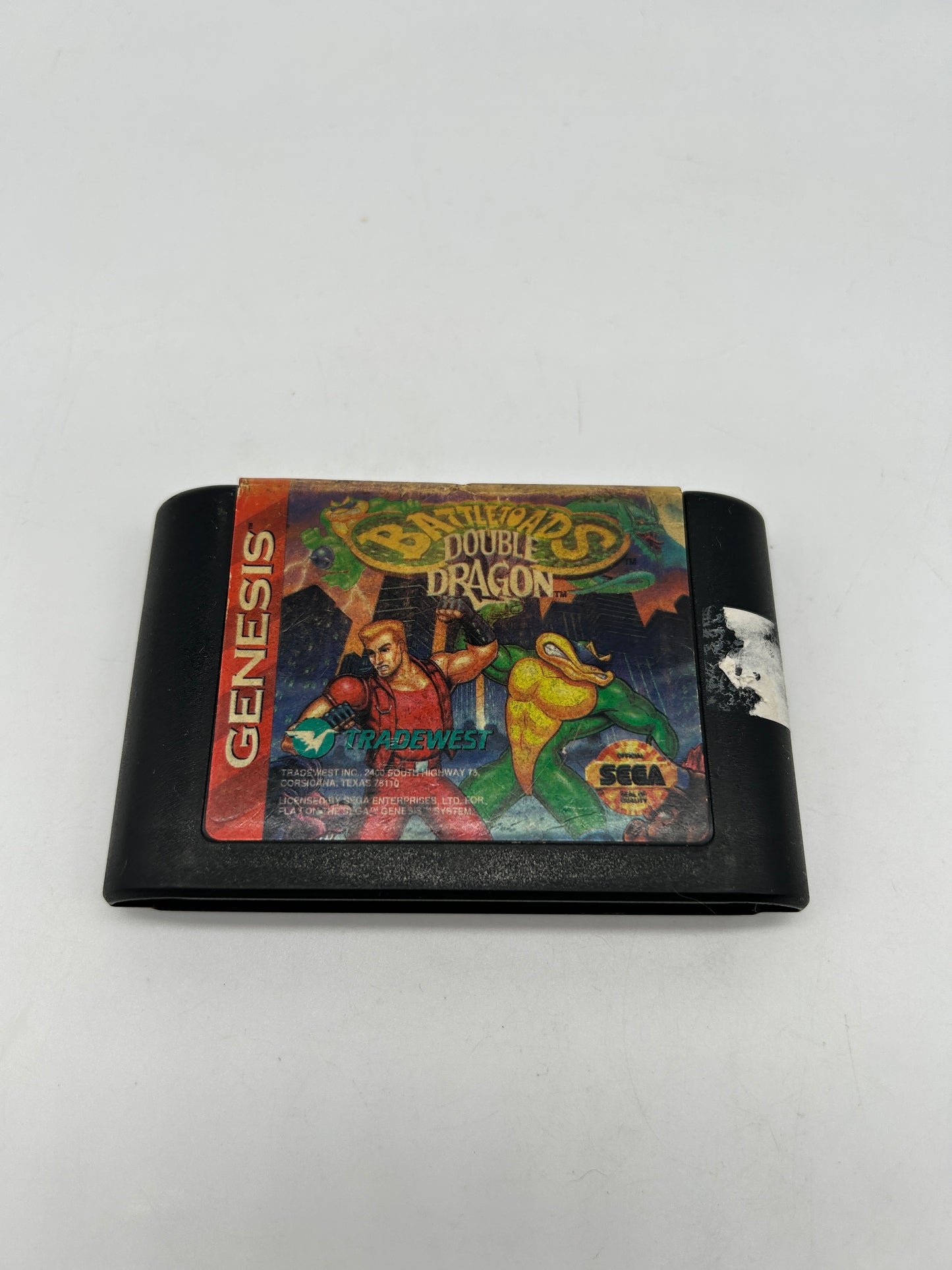 PiXEL-RETRO.COM : SEGA GENESIS (MEGA DRIVE) GAME NTSC BATTLETOADS DOUBLE DRAGON