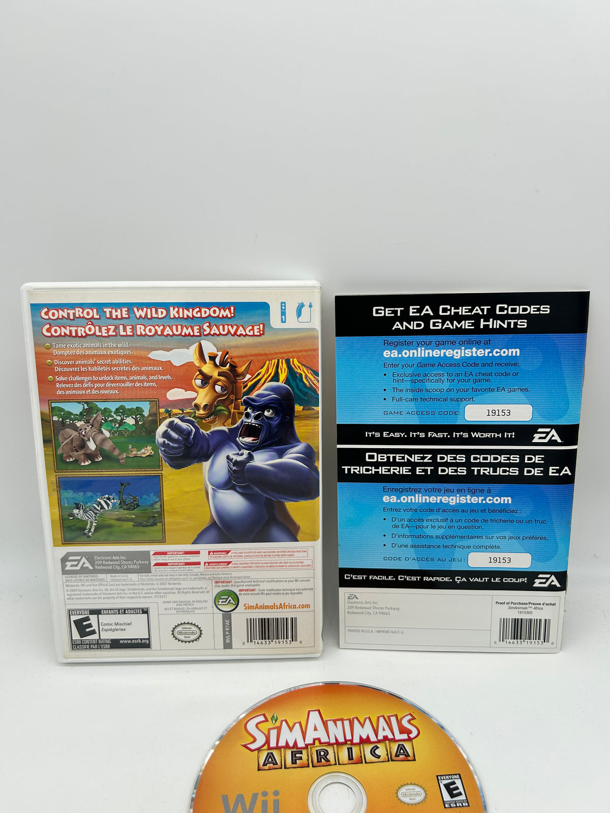 NiNTENDO Wii | SiM ANiMALS AFRiCA