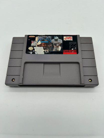 PiXEL-RETRO.COM : SUPER NINTENDO NES (SNES) GAME NTSC EMMITT SMITH FOOTBALL