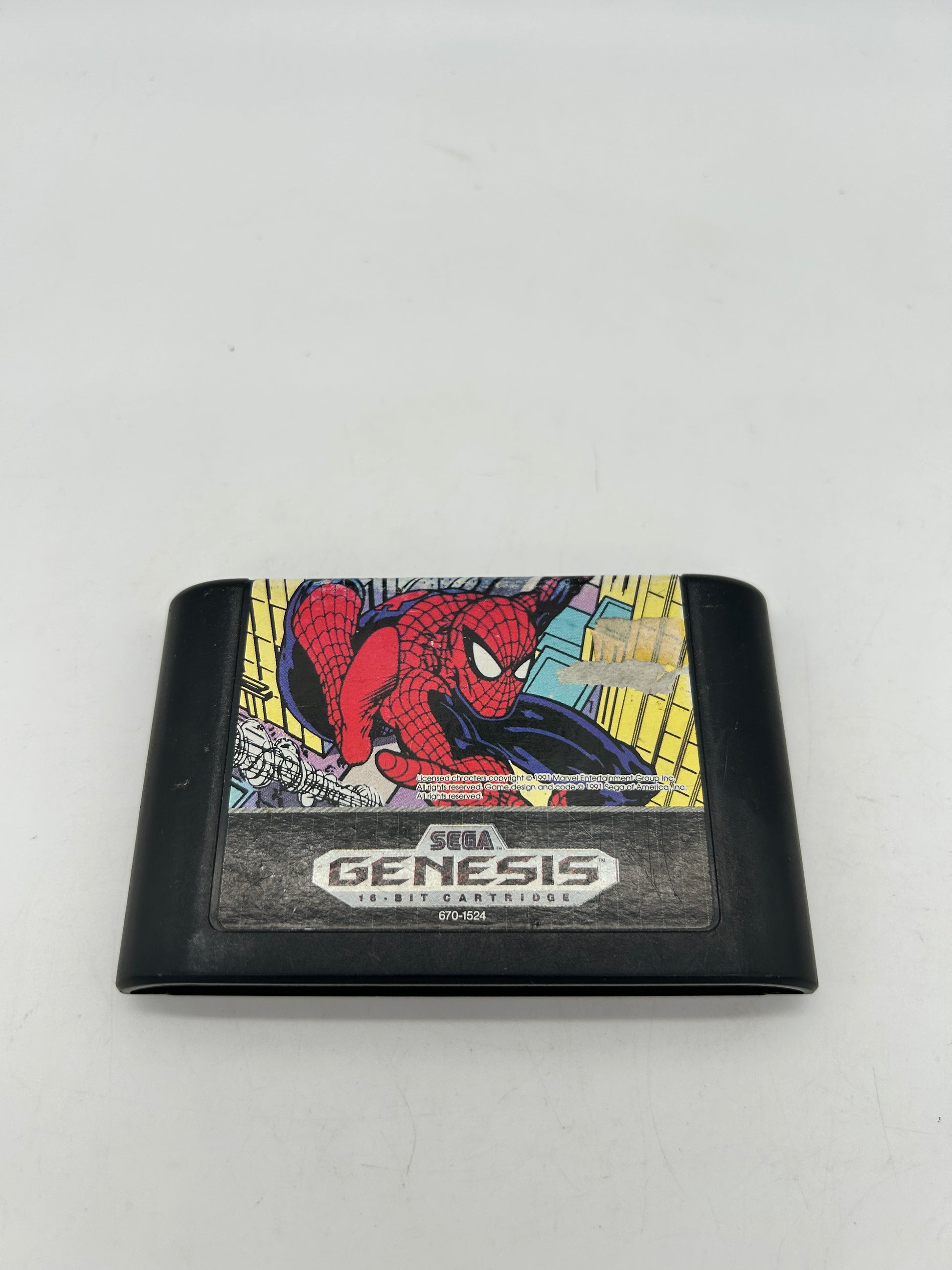 PiXEL-RETRO.COM : SEGA GENESIS (MEGA DRIVE) GAME NTSC SPIDER-MAN