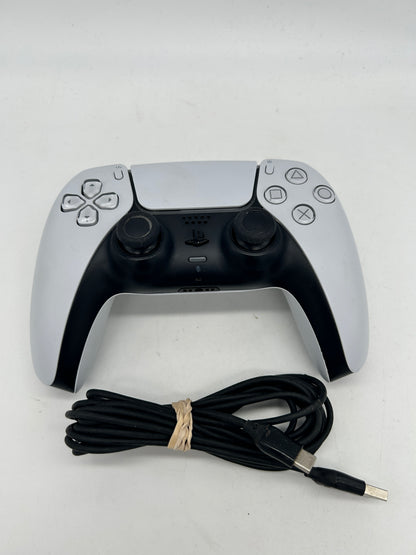 PiXEL-RETRO.COM : SONY PLAYSTATION 5 PS5 ORIGINAL white DUALSHOCK CONTROLLER JOYSTICK WIRELESS CFi-ZCT1W NTSC