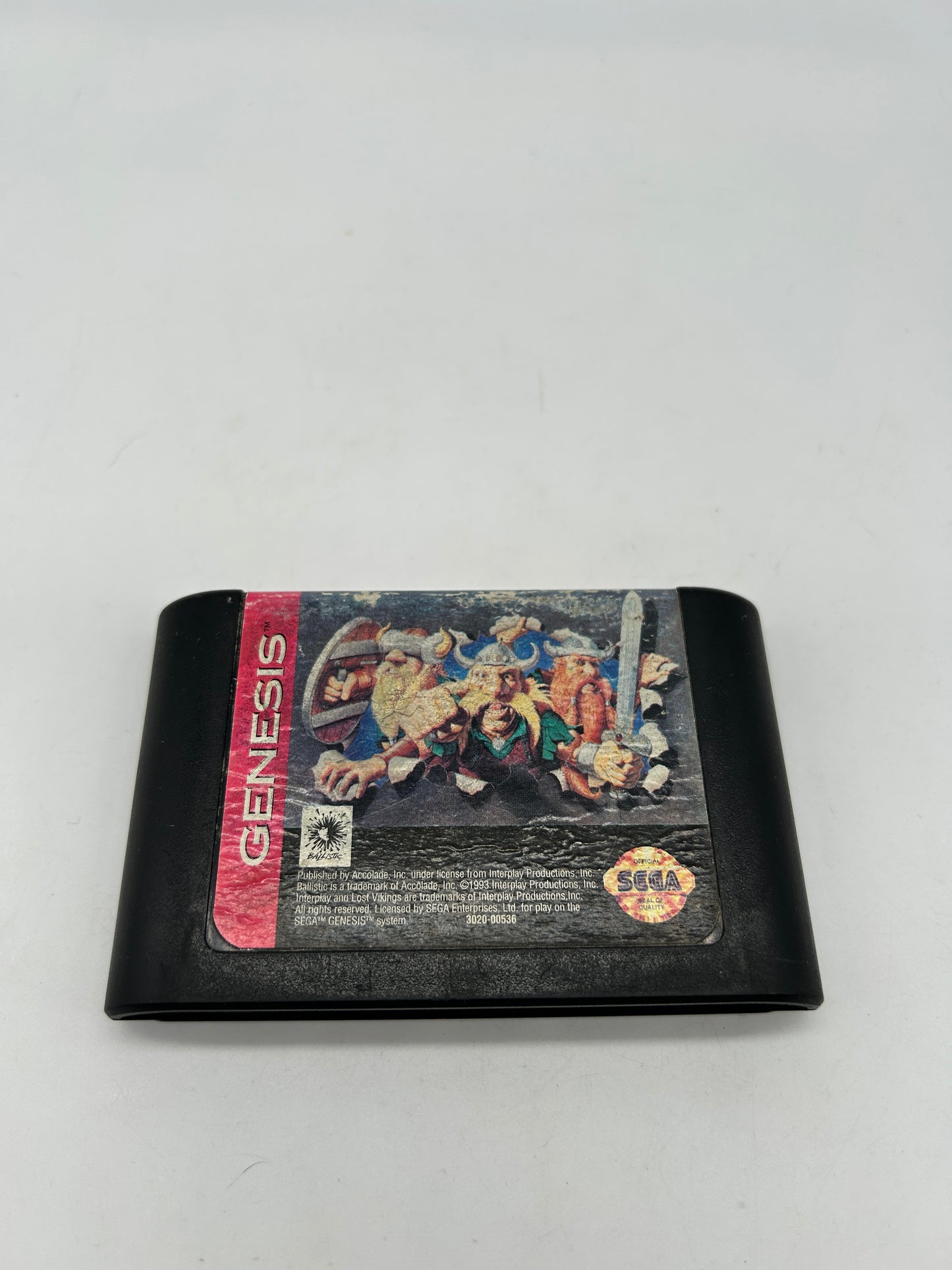 PiXEL-RETRO.COM : SEGA GENESIS (MEGA DRIVE) GAME NTSC THE LOST VIKINGS