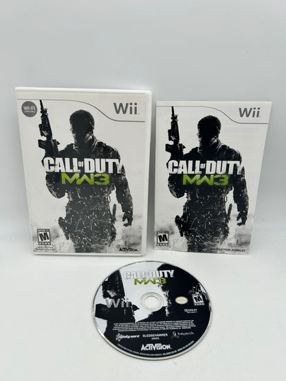 PiXEL-RETRO.COM : NINTENDO WII COMPLET CIB BOX MANUAL GAME NTSC CALL OF DUTY MODERN WARFARE 3