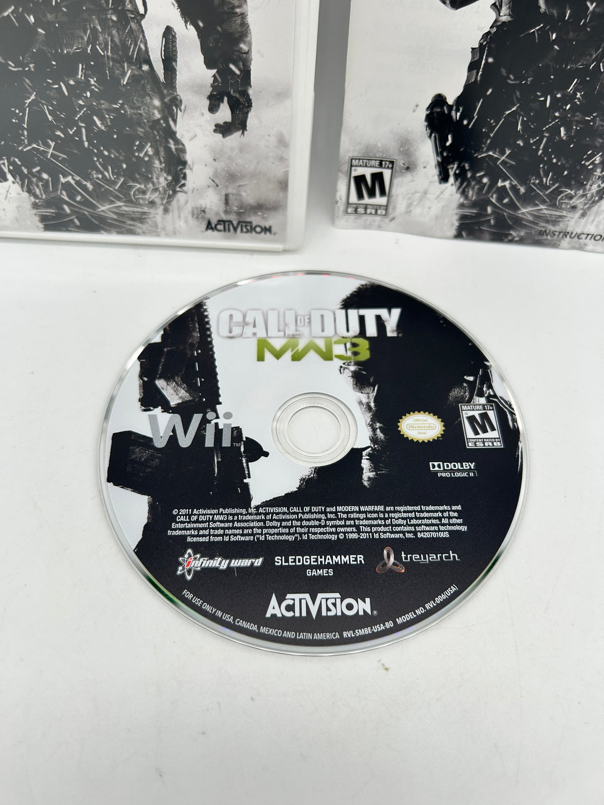 NINTENDO WII | CALL OF DUTY MODERN WARFARE 3