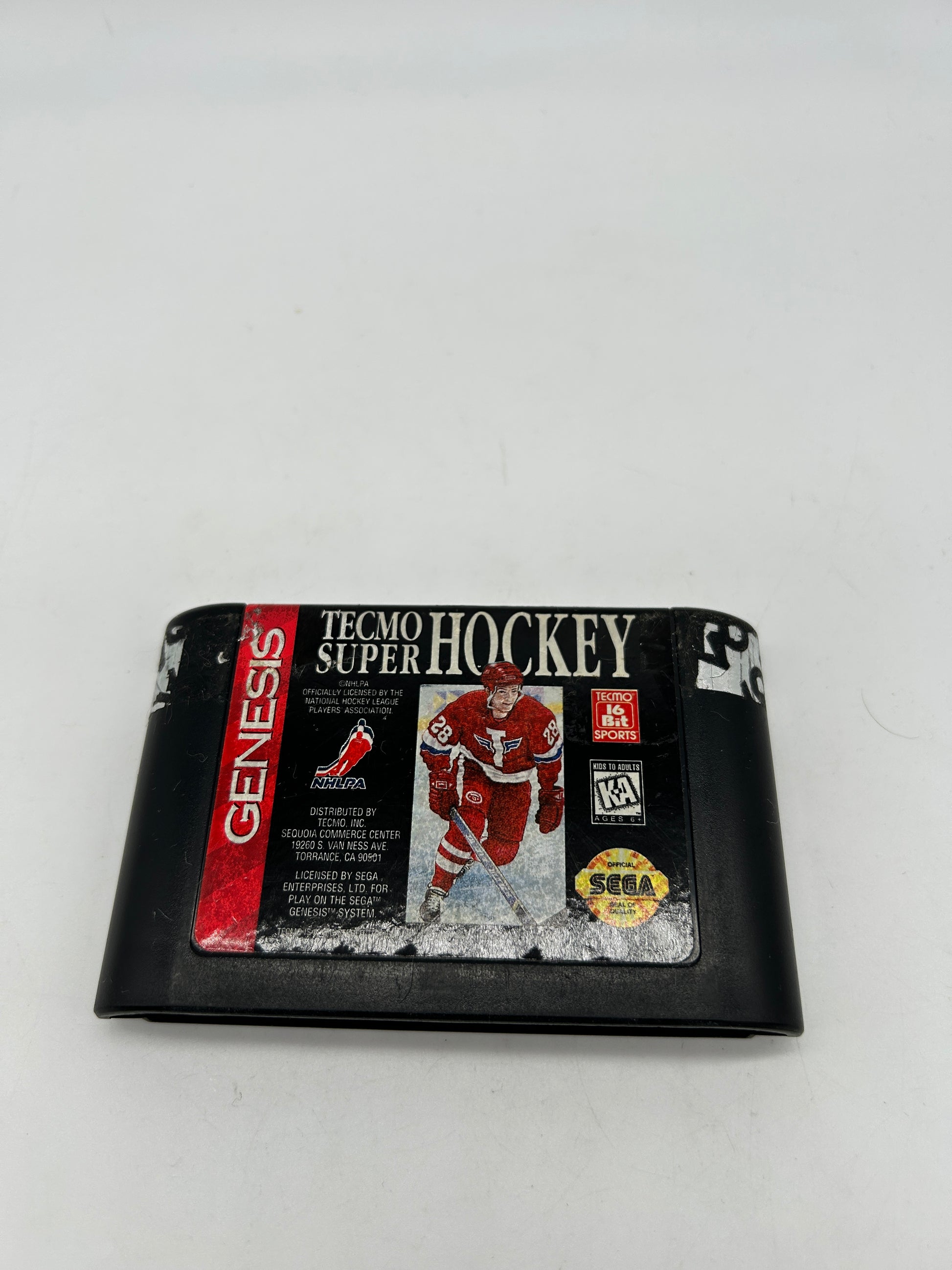 PiXEL-RETRO.COM : SEGA GENESIS (MEGA DRIVE) GAME NTSC TECMO SUPER HOCKEY