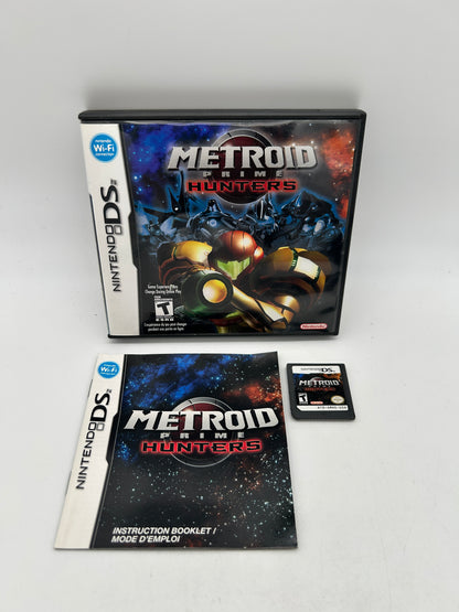 PiXEL-RETRO.COM : NINTENDO DS (DS) COMPLETE CIB BOX MANUAL GAME NTSC METROID PRIME HUNTERS