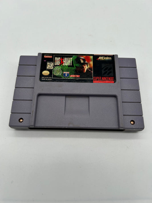 PiXEL-RETRO.COM : SUPER NINTENDO NES (SNES) GAME NTSC FRANK THOMAS BIG HURT BASEBALL