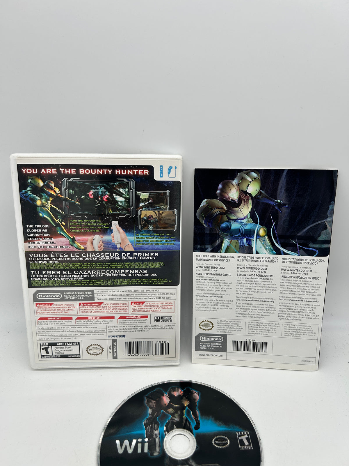 NINTENDO WII | METROID PRIME 3 CORRUPTION