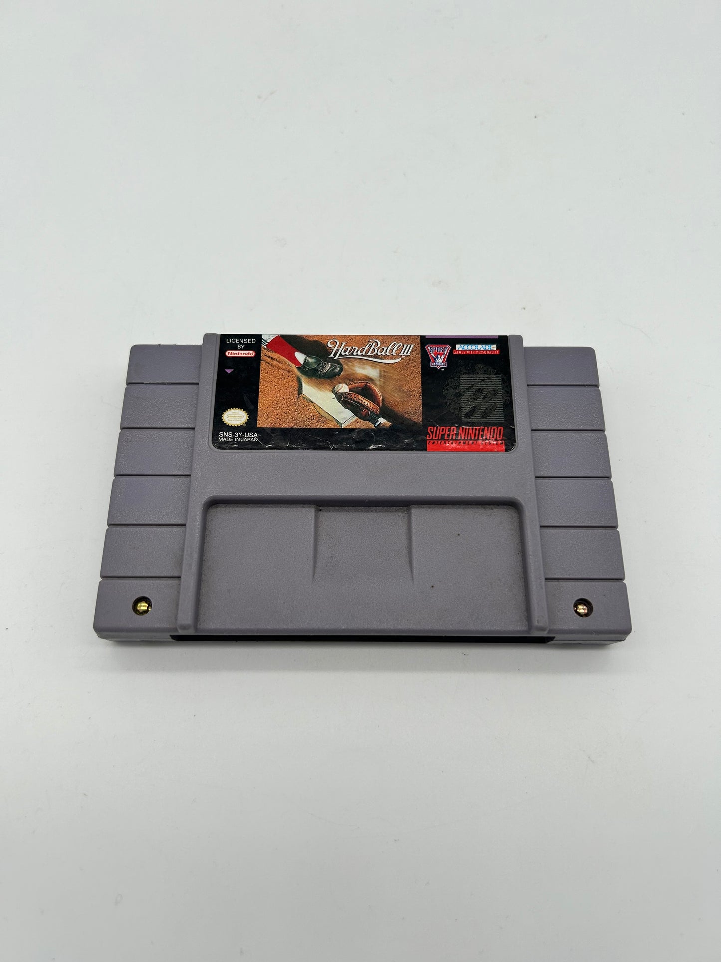 PiXEL-RETRO.COM : SUPER NINTENDO NES (SNES) GAME NTSC HARDBALL 3 III