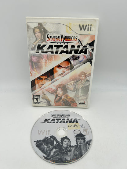 PiXEL-RETRO.COM : NINTENDO WII COMPLET CIB BOX MANUAL GAME NTSC SAMURAI WARRIORS KATANA
