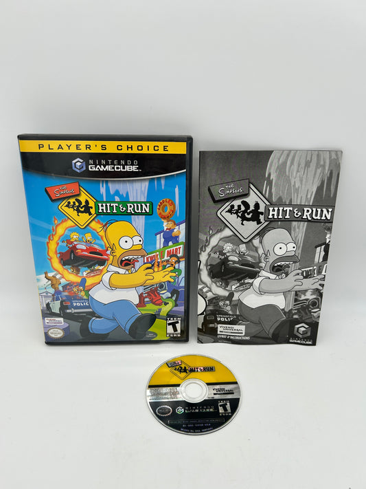PiXEL-RETRO.COM : NINTENDO GAMECUBE COMPLETE CIB BOX MANUAL GAME NTSC THE SIMPSONS HIT & RUN