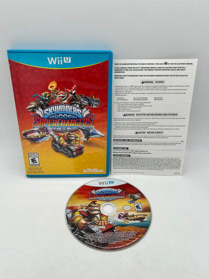 PiXEL-RETRO.COM : NINTENDO WII U WIIU COMPLET CIB BOX MANUAL GAME NTSC SKYLANDERS SUPERCHARGERS