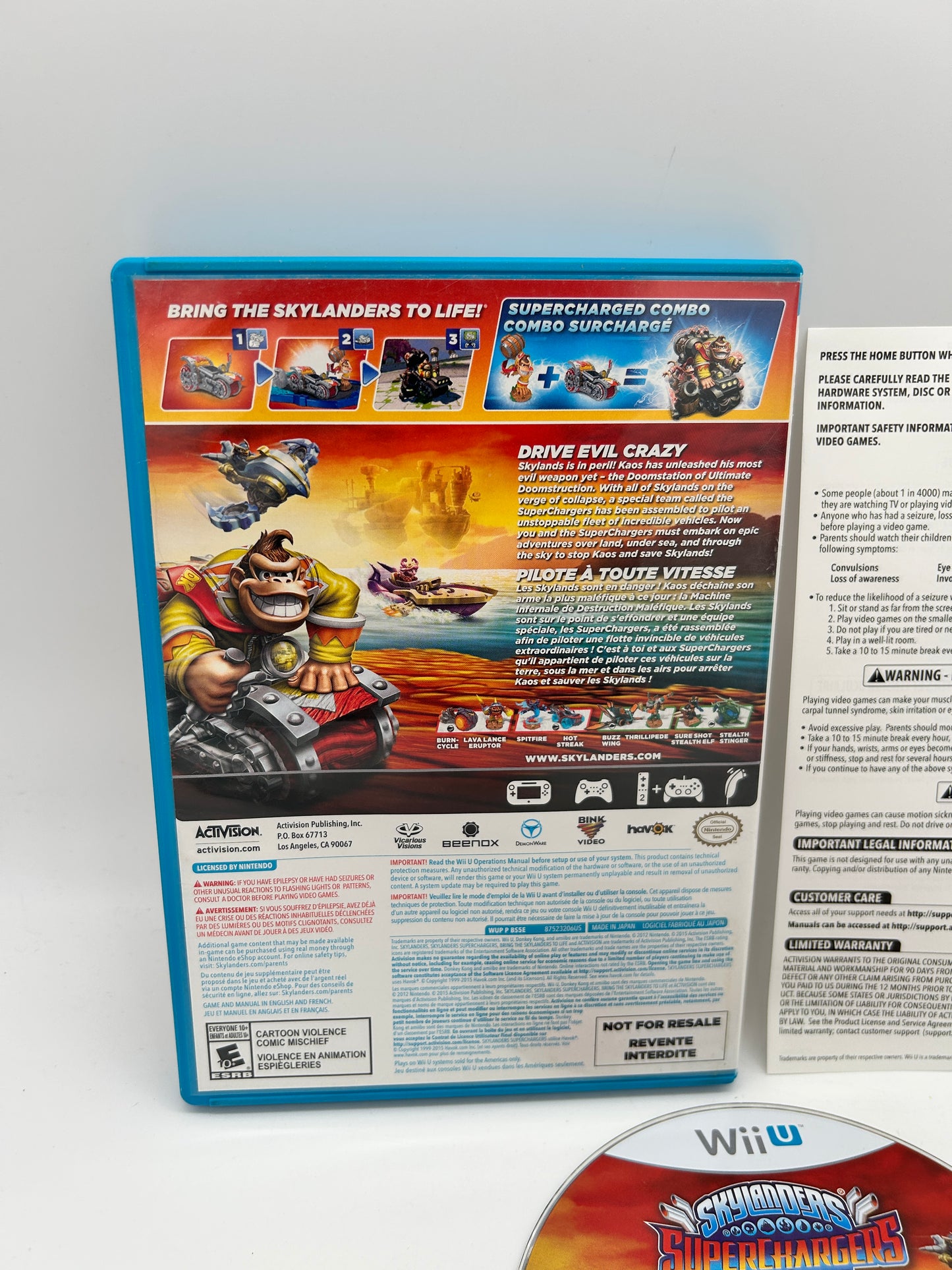 NiNTENDO Wii U | SKYLANDERS SUPERCHARGERS