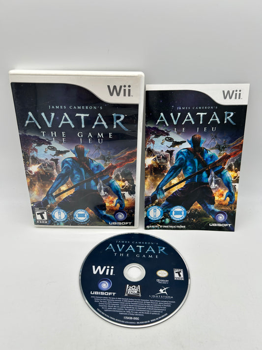 PiXEL-RETRO.COM : NINTENDO WII COMPLET CIB BOX MANUAL GAME NTSC AVATAR THE GAME