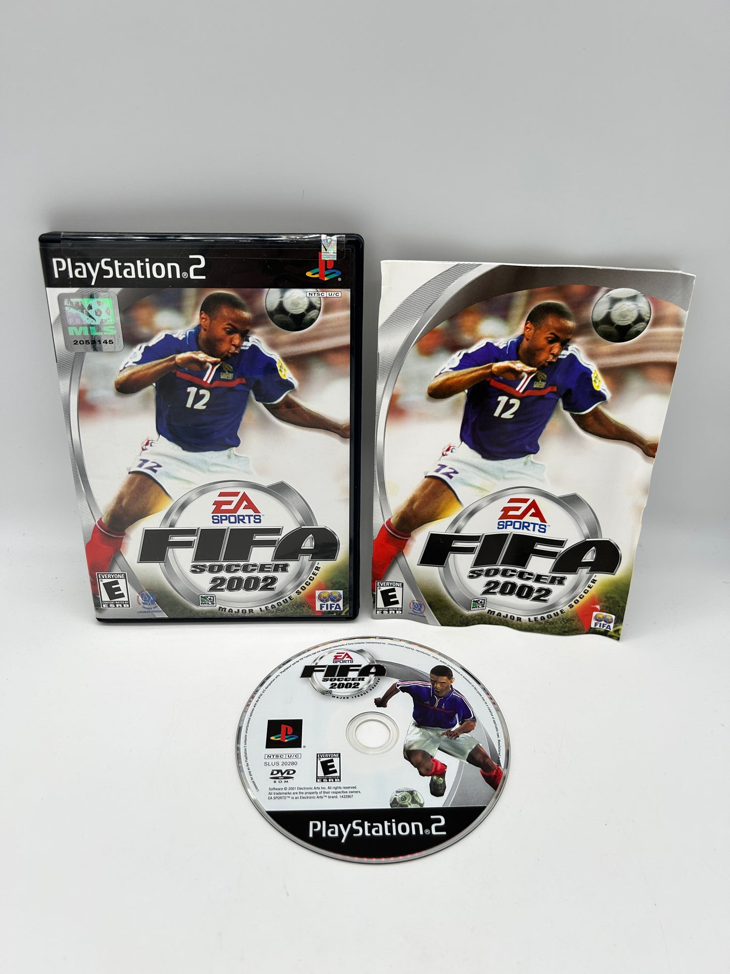 PiXEL-RETRO.COM : SONY PLAYSTATION 2 (PS2) COMPLET CIB BOX MANUAL GAME NTSC FIFA SOCCER 2002
